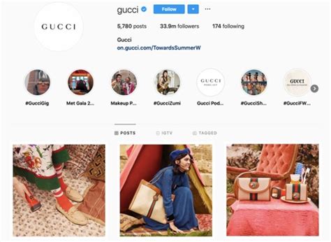 gucci grace instagram|gucci instagram page.